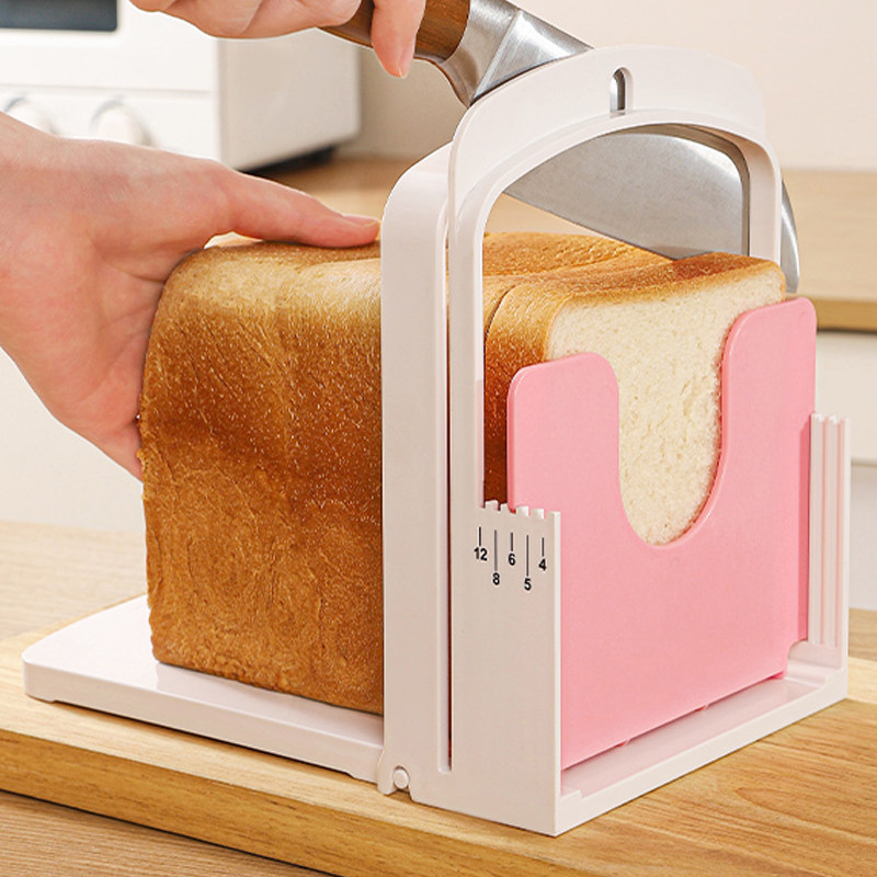 面包切片器DIY辅助切割架家用厨房吐司三明治面团大列巴烘焙用品