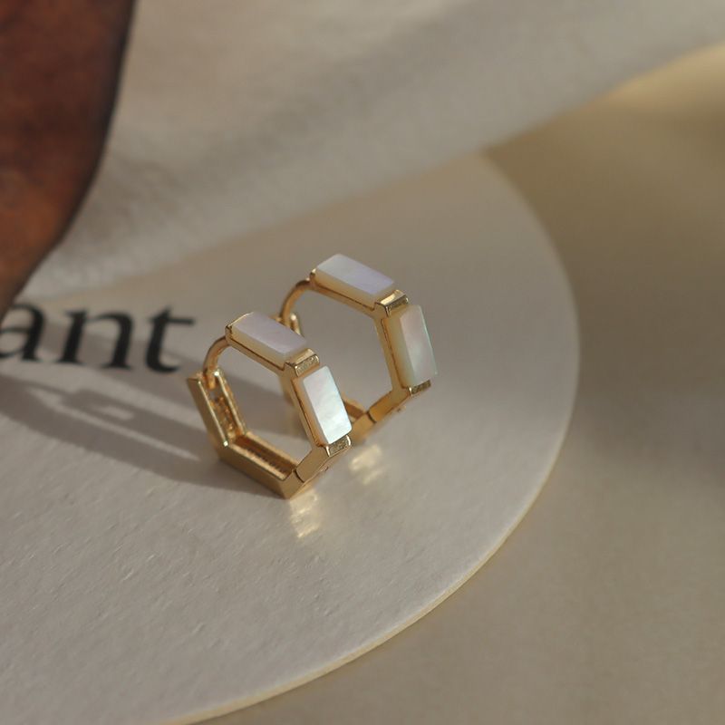 迷度简约百搭通勤几何多边