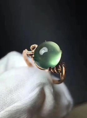 大气风高级款送妈妈葡萄石戒指