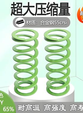 进口合金钢淡绿色SWY11 12.5 16.5 20.5 24.5 30 37 42 矩形弹簧