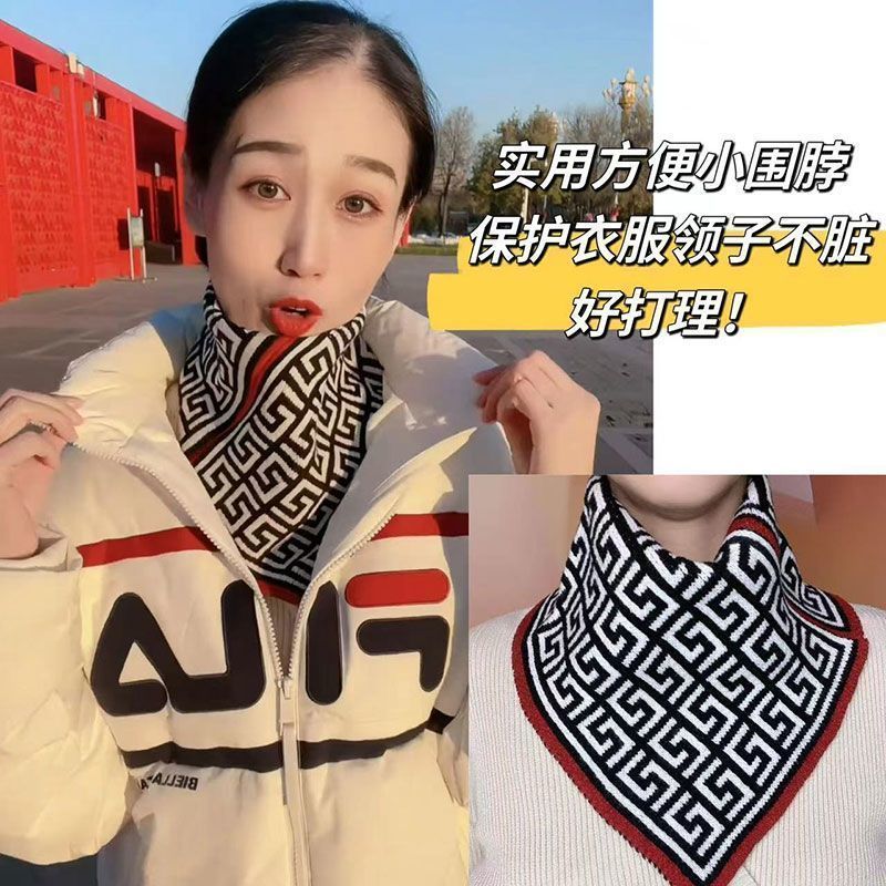 r围脖护颈新款绒布秋冬季护