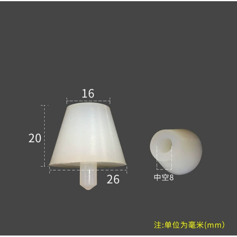 渗漏耐高温硅胶塞子堵孔防护套订制m3软胶帽1.5*4*19神器定做圆柱