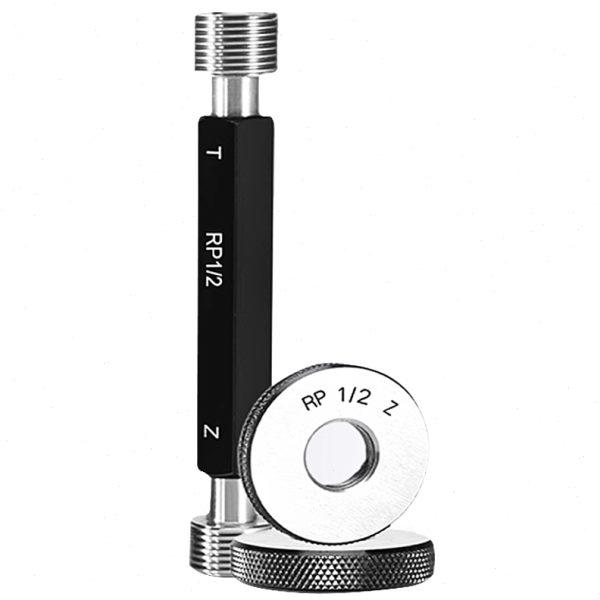 螺纹通止规 直管螺纹塞规 螺纹塞规RP1/8 RP1/4 RP3/8 RP1/2 3/4