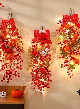 2026马年新年装饰果福字挂件门挂春节过年年货挂件挂饰招财进宝