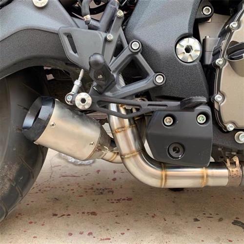 适用于摩托车QJMOTO追600回旋中段改装SRK 赛600回旋中尾段排气管