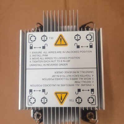 价超聚变服务器散热片2288HV6FusionServer Pro 2288H V62288H V6