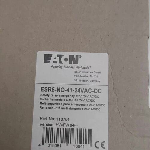 ON安全继电器ESR5-NO-41-24VACESR5-NO-21-24VACESR5-NO-31-24VAC