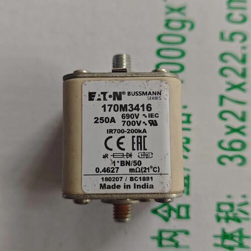 议价EATON巴斯曼熔断器170M3416170M3417170M3418