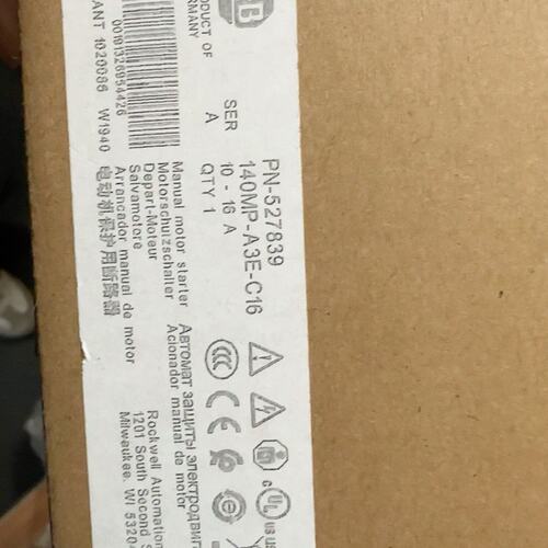 价电动机保护用断路器140MP-A3E-C16140MP-A3E-C10140MP-A3E-C25
