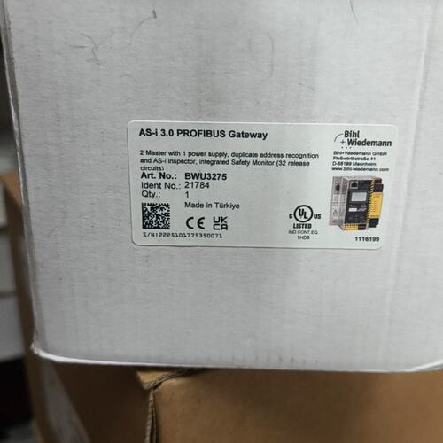 议价B+W AS-i网关AS-i 3.0 PROFINET网关模块BWU2832BWU2828