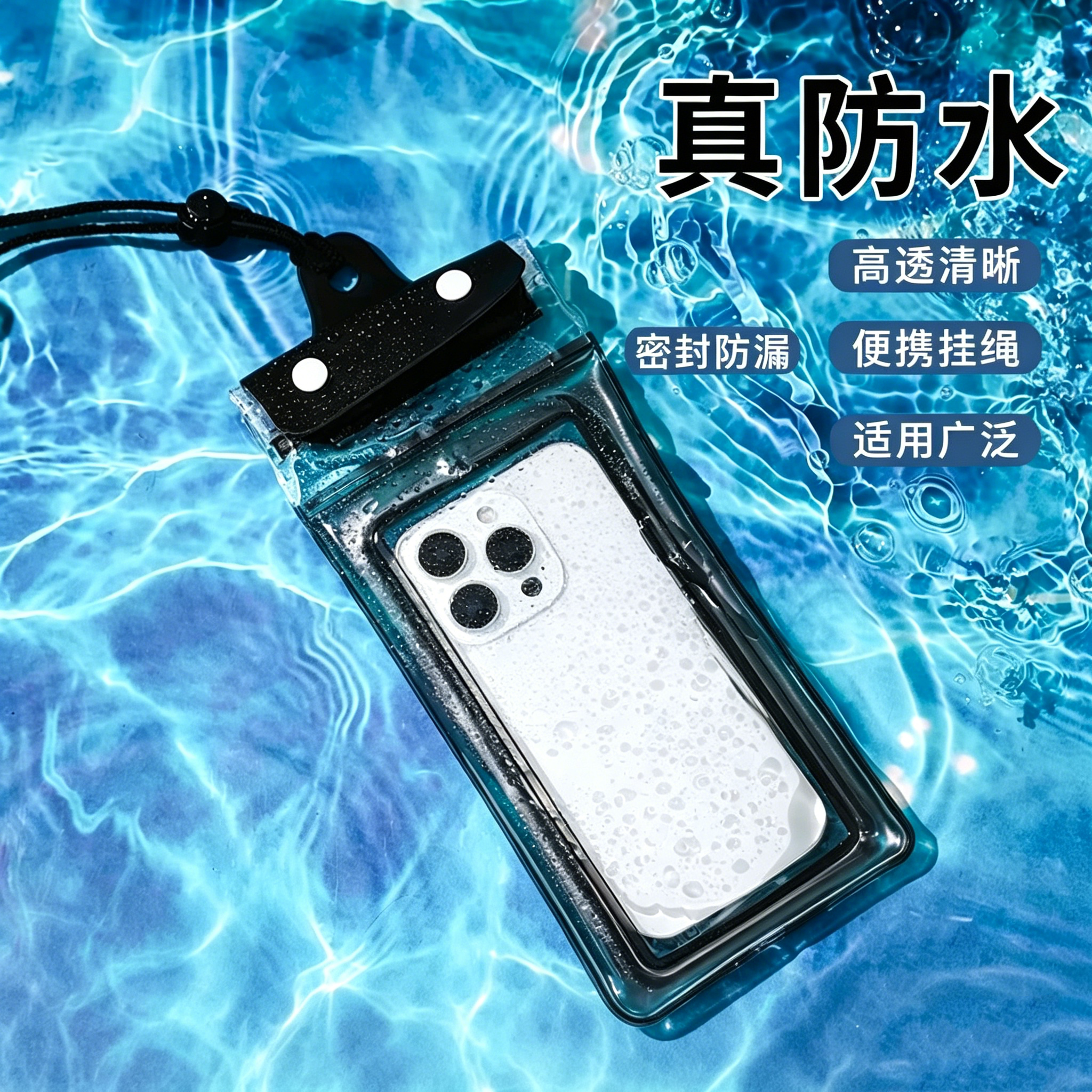 气囊漂浮防水袋可触屏密封防漏