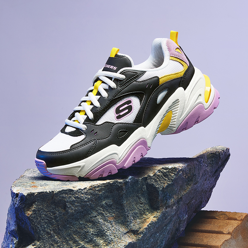 斯凯奇女鞋机甲鞋老爹鞋