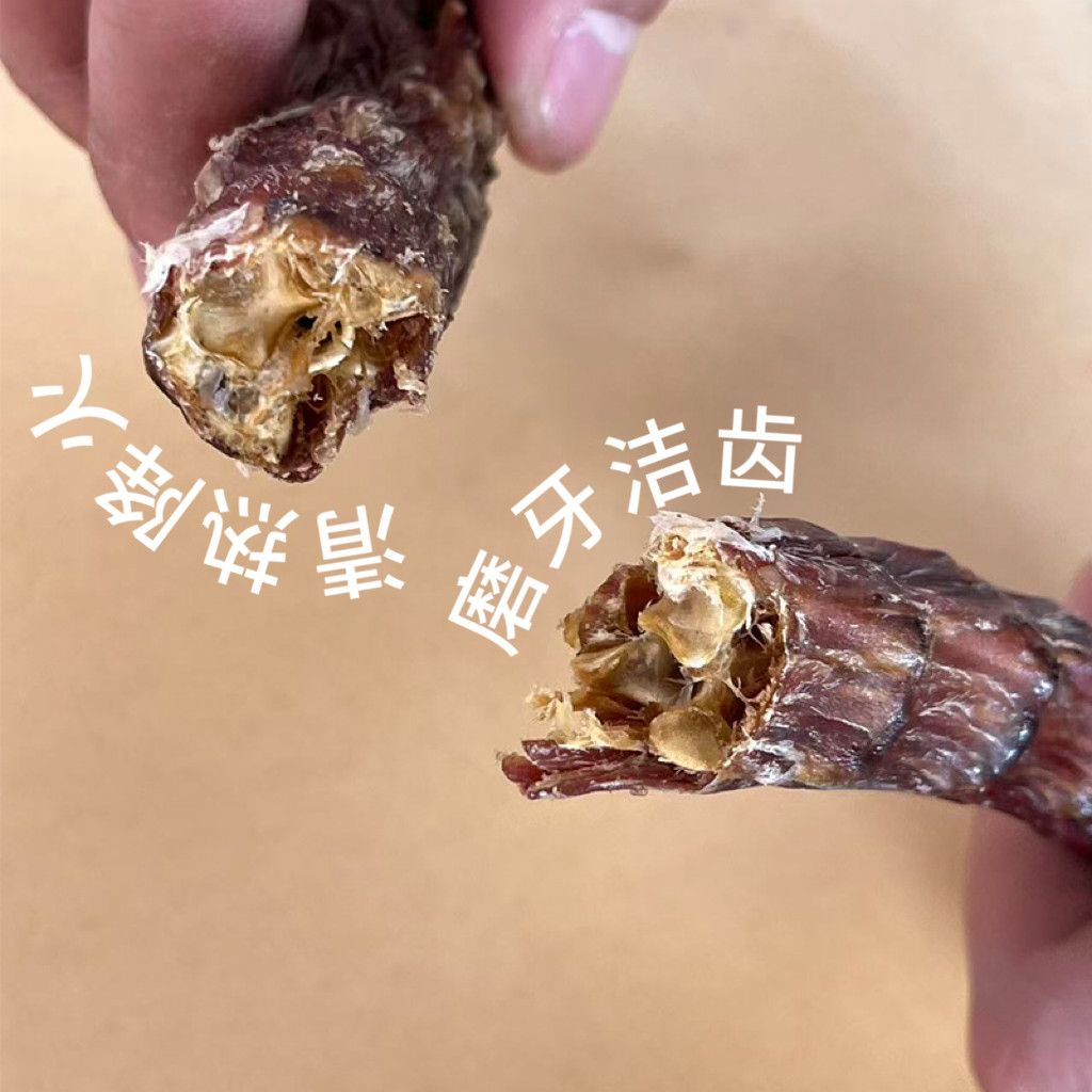 宠物狗狗零食低温风烘干整根鸭脖酥脆磨牙棒耐啃磨牙零食训练奖励