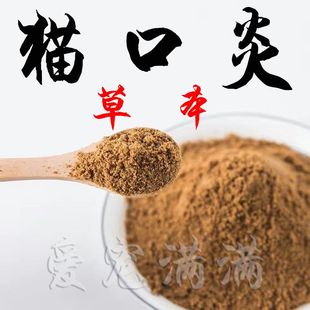 猫咪口炎口腔炎狗用咨询非药中药牙龈红肿溃口臭疡流口水