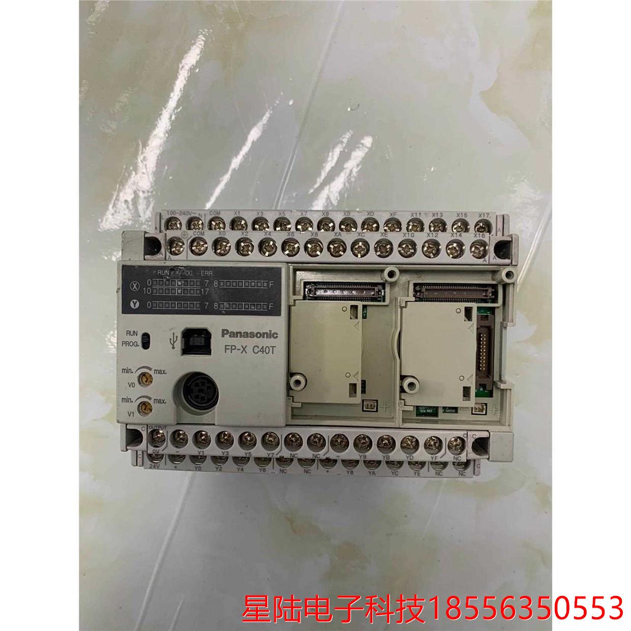 拆机PLC，型号AFPX-C14T  实物拍摄，功能包好