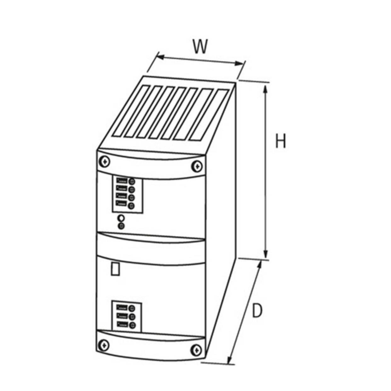 85164 MURR穆尔IN: 100-265VAC OUT: 24V/7,5ADC电源 全新原装