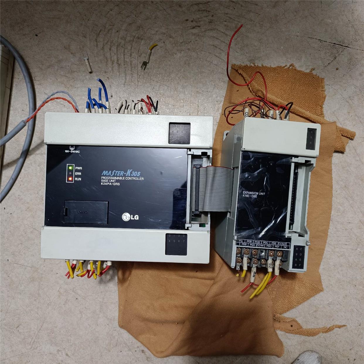 剪线拆机韩国LGPLC，型号K24PA-DRS和K16E-D议价