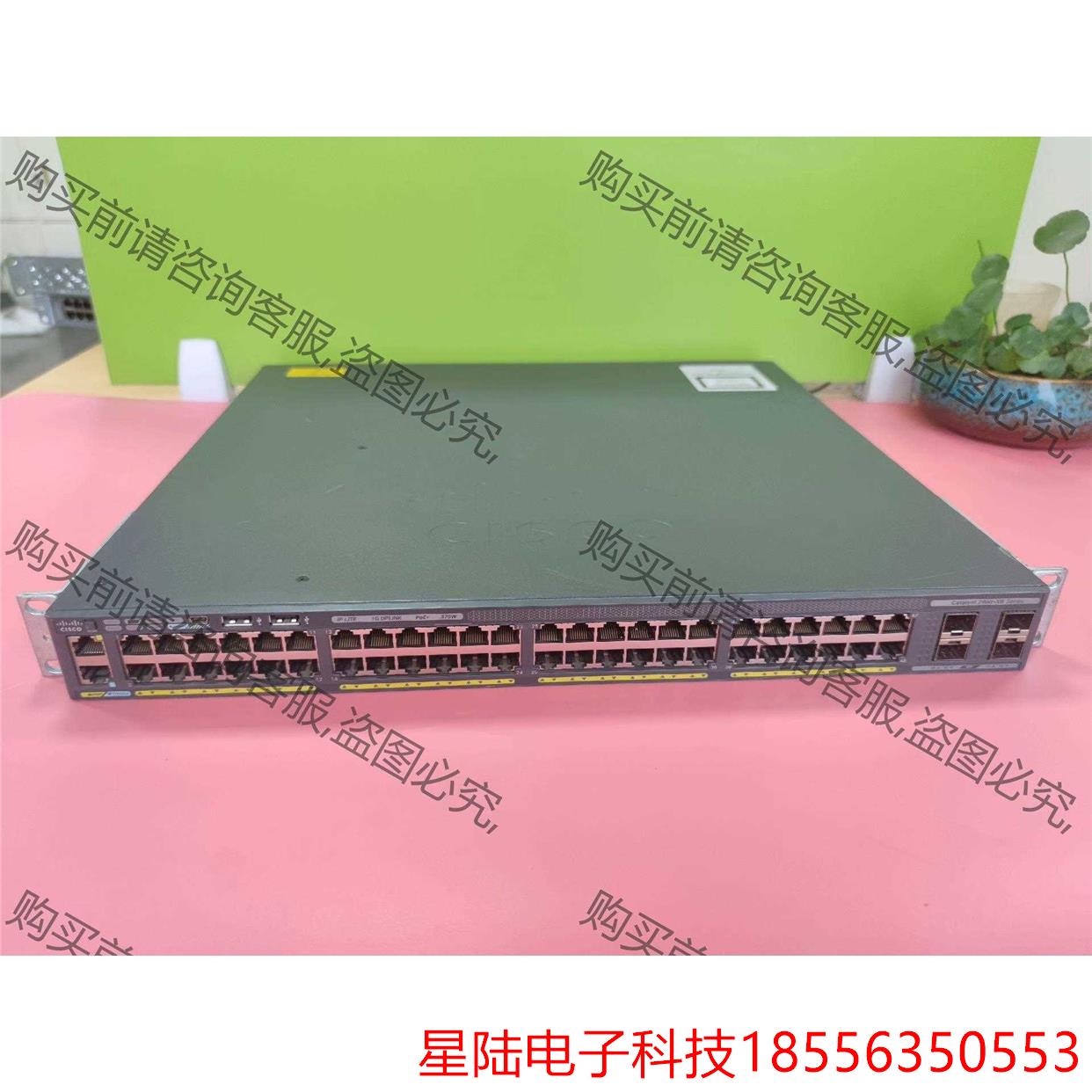 思科 WS-C2960XR-48LPS-I 新到测试OK包好 非标价