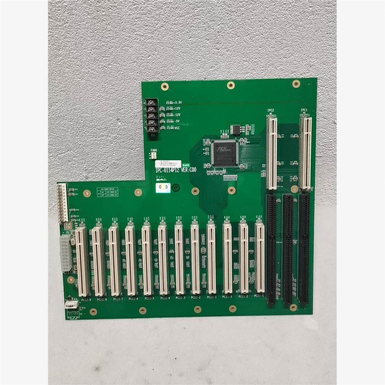研祥IPC-810E工控机底板IPC-6114P12 VER