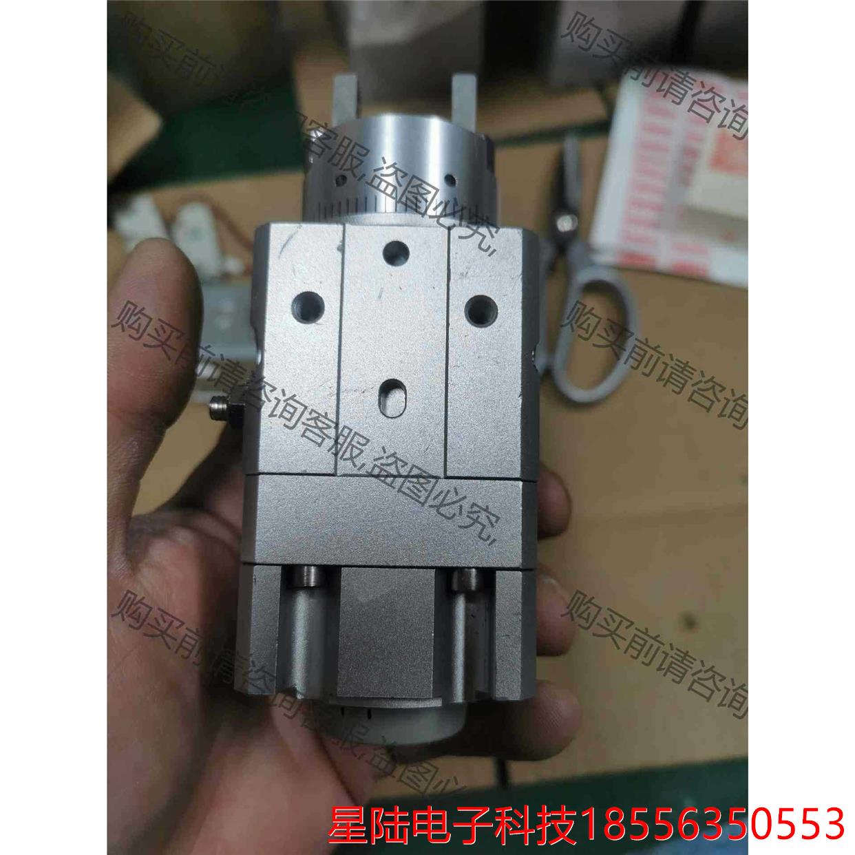 MRHQ16D-90S 旋转夹紧气缸 旋转气爪 口罩机上拆的 议价再拍