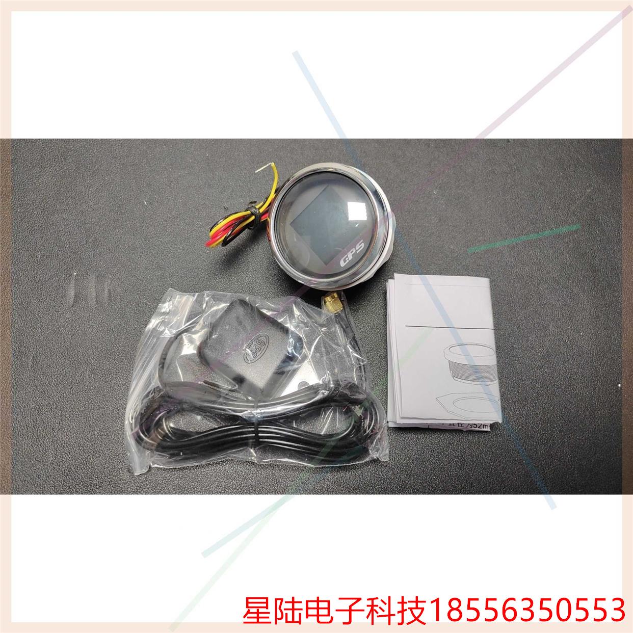 加装GPS速度表通用货车卡车摩托车游艇12V电压表公里表液晶