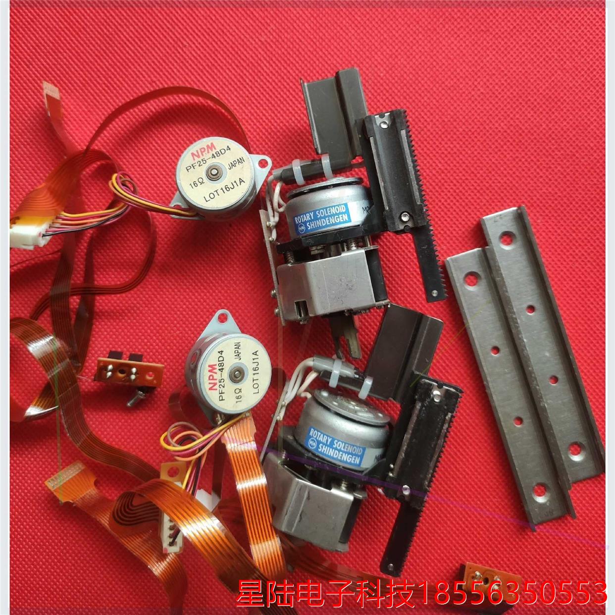 NPM电机PF25-48D4现有2套原装进口拆机二手成色如新
