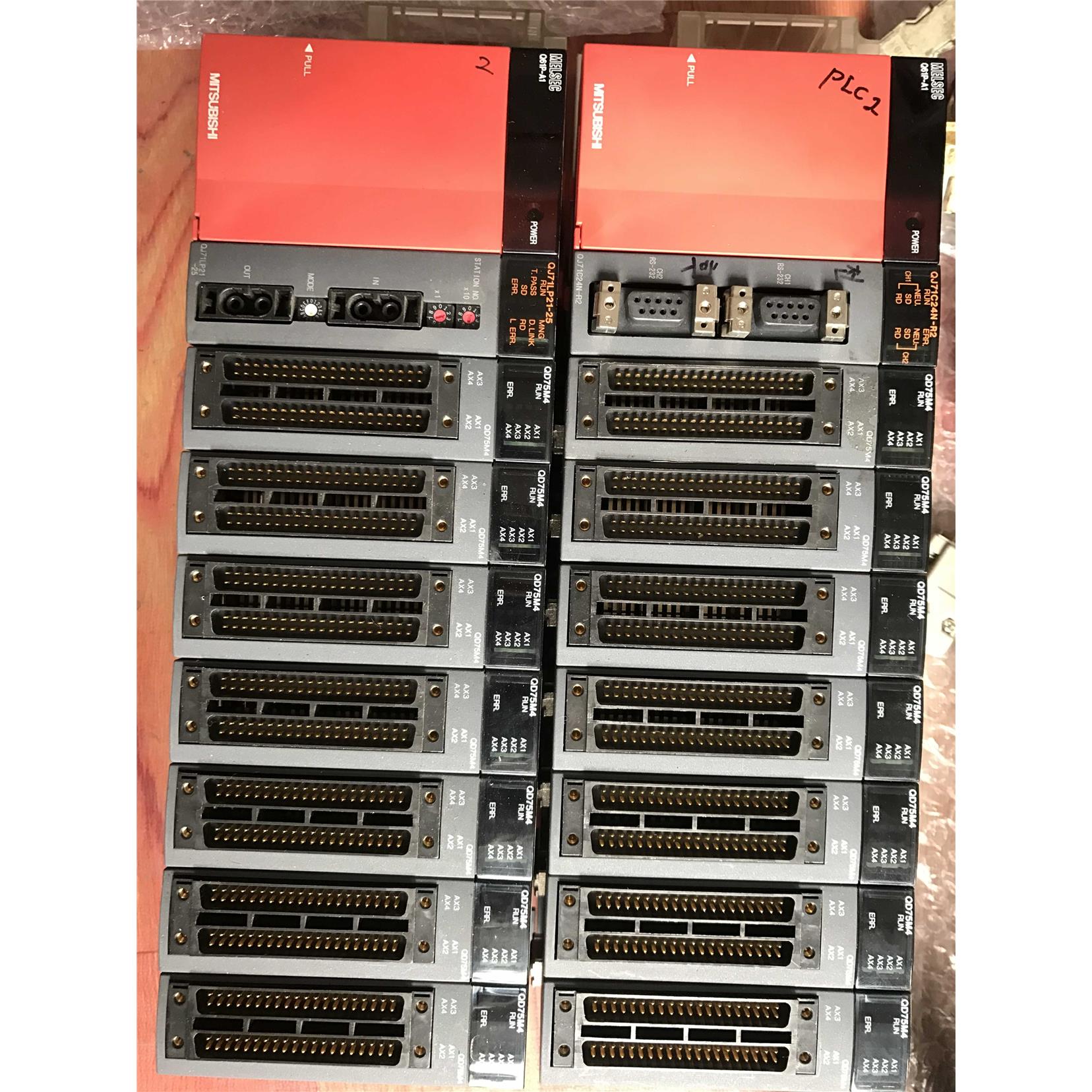 三菱PLC.模块。QD75M4.二手设备拆机，9成新。