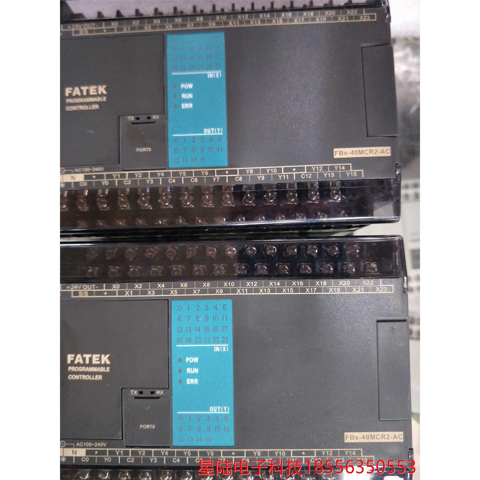 二手拆机原装永宏PLC可编程控制器 FBS-40MCR2-AC 成色漂亮