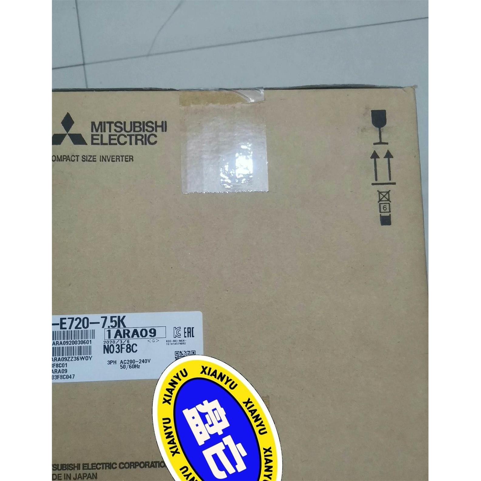 FR-E720-7.5k,三菱全新原装正品未拆封的变频器,需询价$