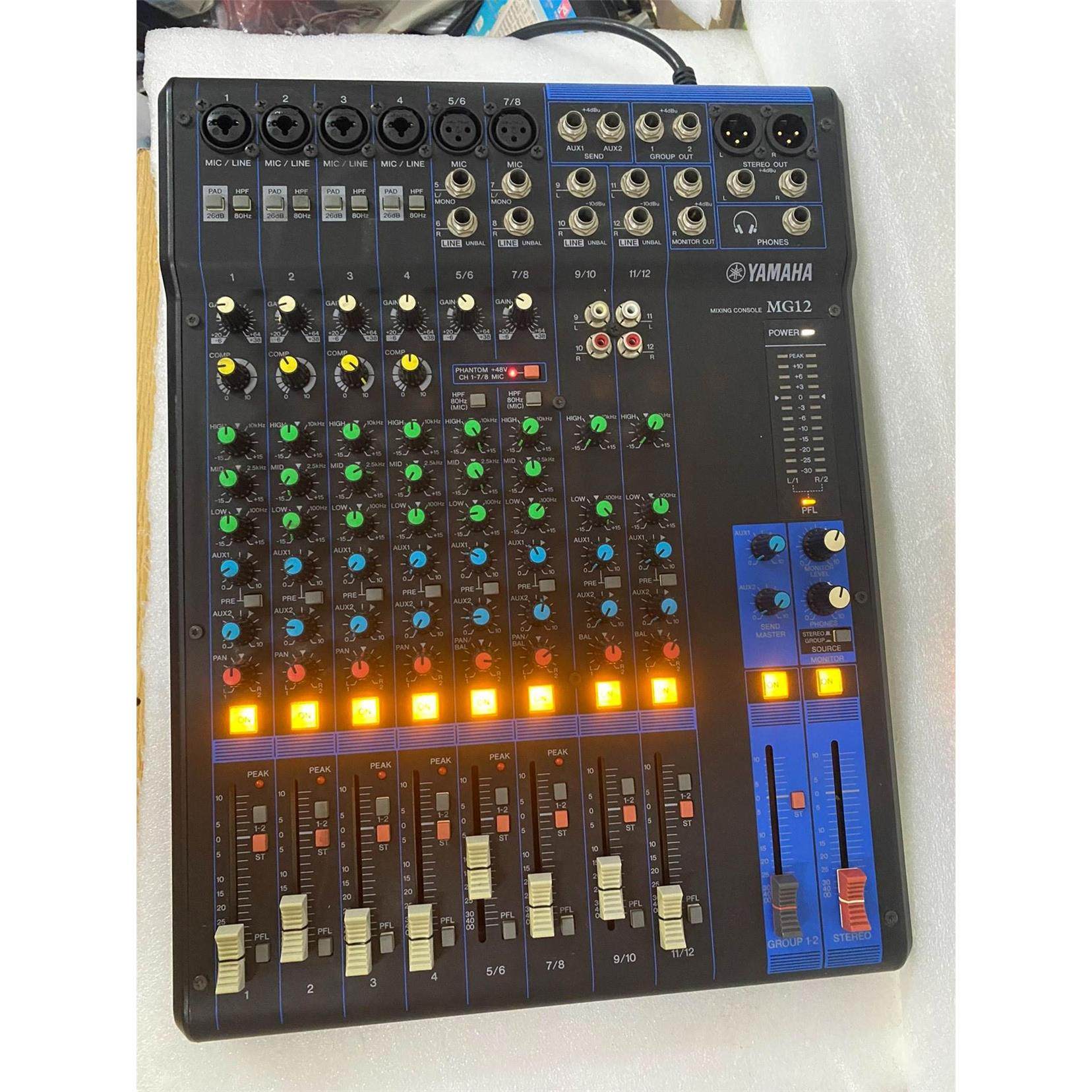 Yamaha/雅马哈MG12调音台 保真 原装正品 保证无拆议价