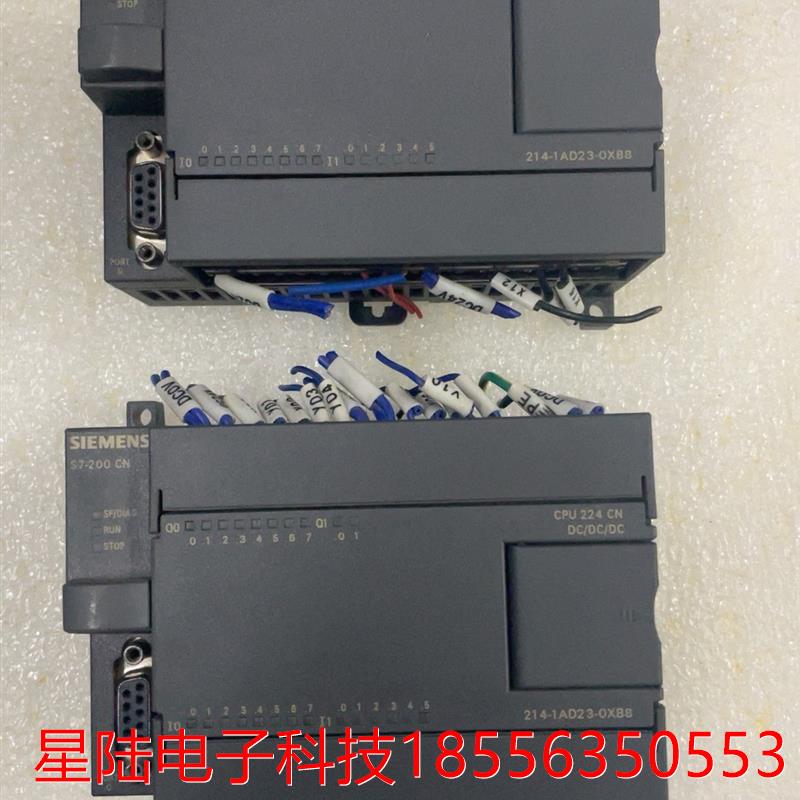 PLC:6ES7214-1AD23-0XB8正常拆机二
