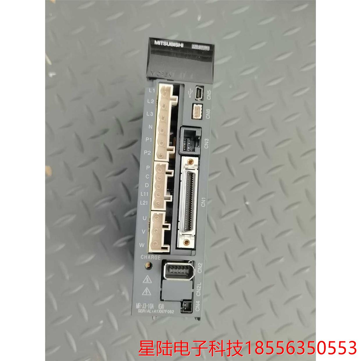 询价再拍 三菱伺服驱动  MR-J3-10A (GA)  一台,全新未