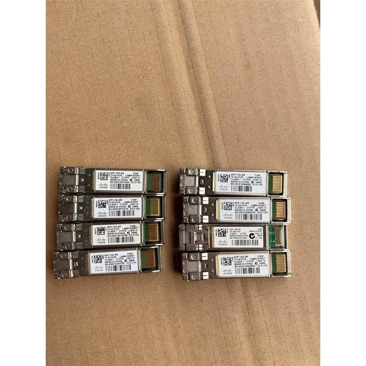 SFP-10G-SR思科 光模块 现货200个。