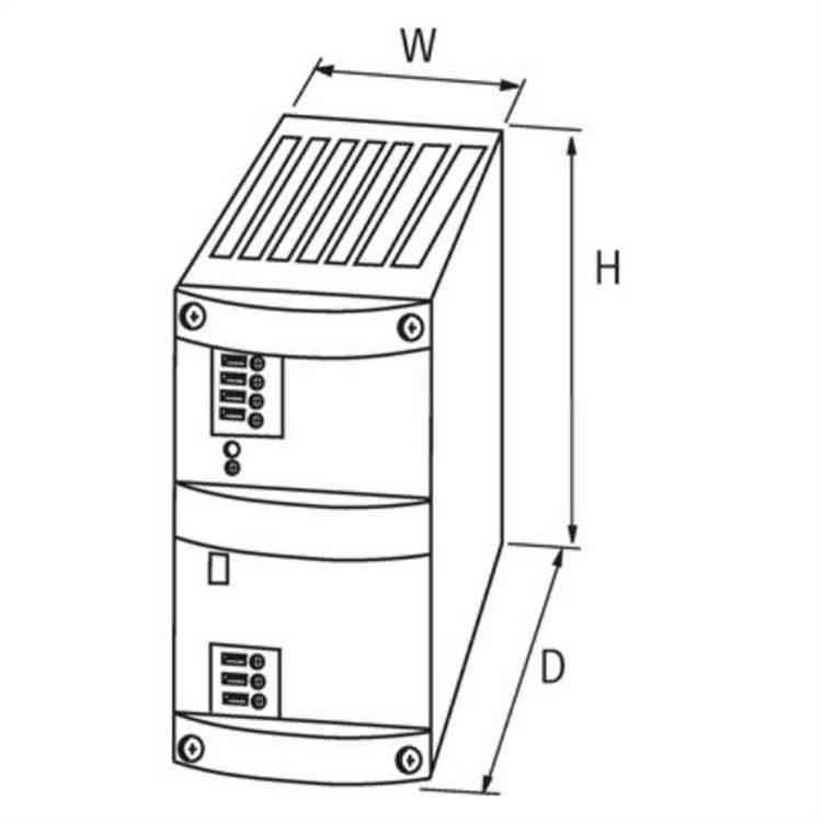 85381 MURR MCS-A ASI POWER SUPPLY 1-PHASE
