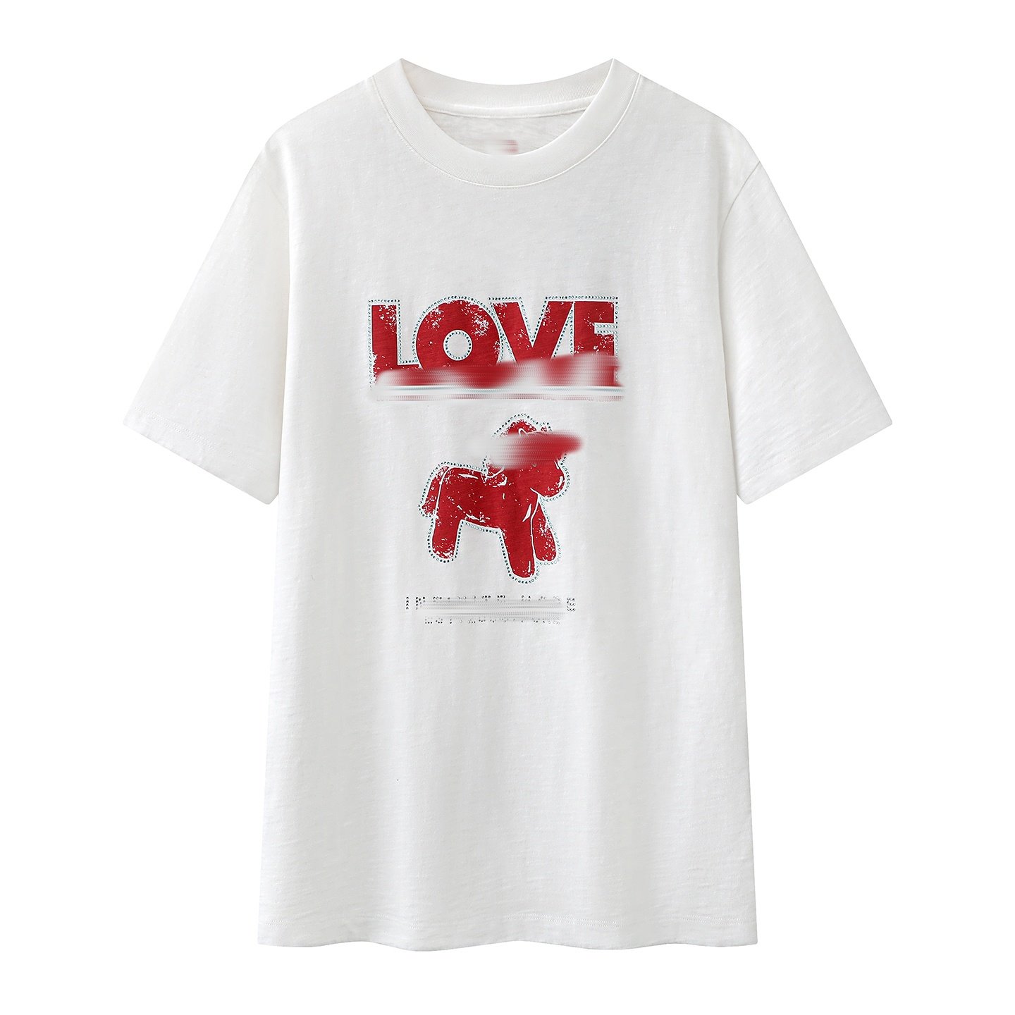 TTP家短袖T恤2026春新品马年系列烫钻印花竹节棉质圆领1TEE008,女装/女士精品,T恤,淘宝优惠券,粉丝福利购,淘宝优惠卷