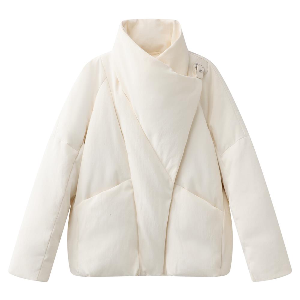 2025冬季新款短款立领羽绒服外套