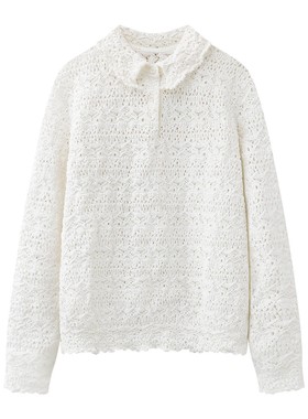 TTP家奥特莱斯商场同款2026春新品毛针织衫编织小翻领TT1313140