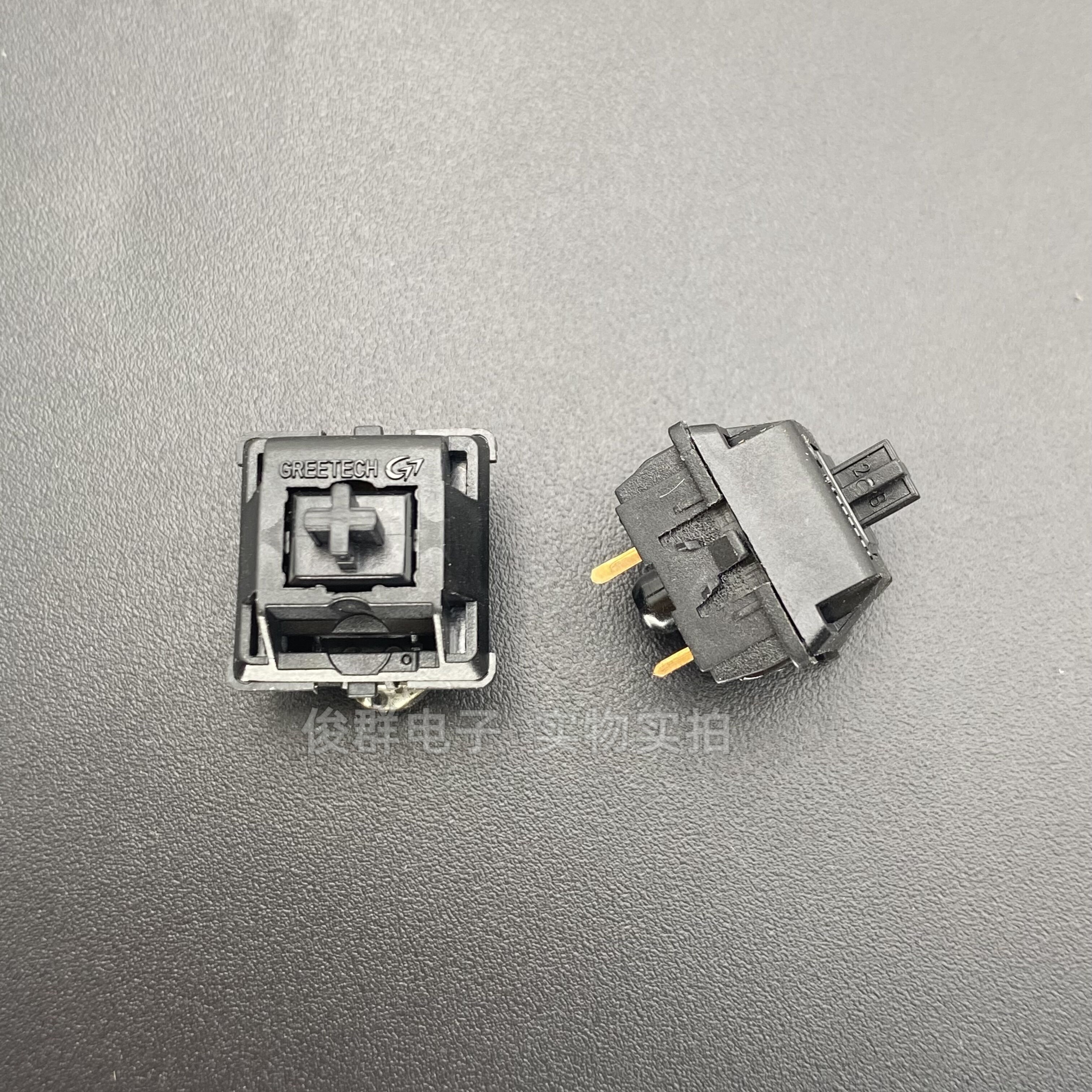 冠泰GREETECH电脑机械键盘按键RGB轻触微动开关按钮GT02A2AFN黑轴