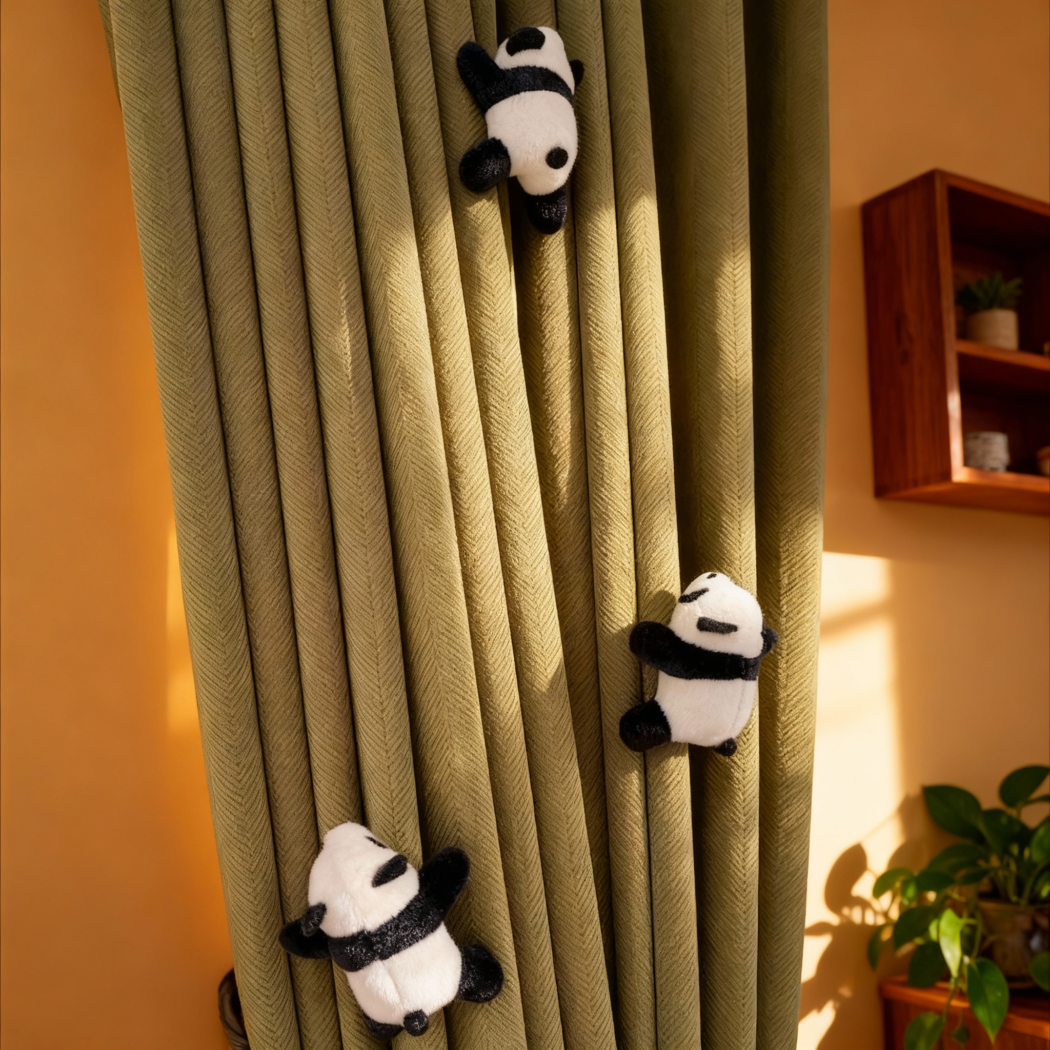 窗帘装饰配件小饰品配饰点缀挂件纱帘门帘别针胸针熊猫空调管道装,居家布艺,窗帘扣,淘宝优惠券,粉丝福利购,淘宝优惠卷