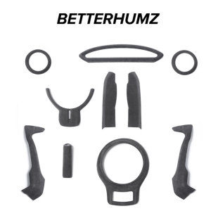 适用于斯巴鲁BRZ内饰丰田86改装 饰用品 alcantara中控出风口车内装