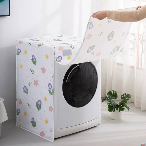 Drum Washing Machine Covers Cute Print Dust Cover For Drum W