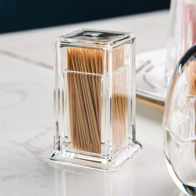 1pc Toothpick Holder Toothpick Storage Box Toothpick Box Thi