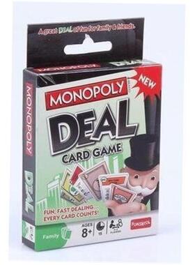 English VErsion MonoPoly DEal CarD Play CarD Toy PuzzlE FaM
