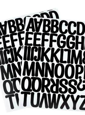 Numbers Letter Label Stickers Self Adhesive Waterproof Numbe