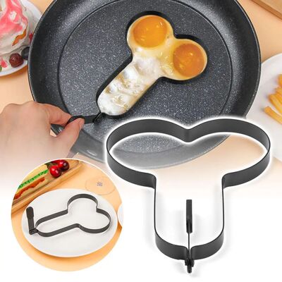 Funny Omelette Egg Frying Mold Non-stick Pancake Cooking Mou