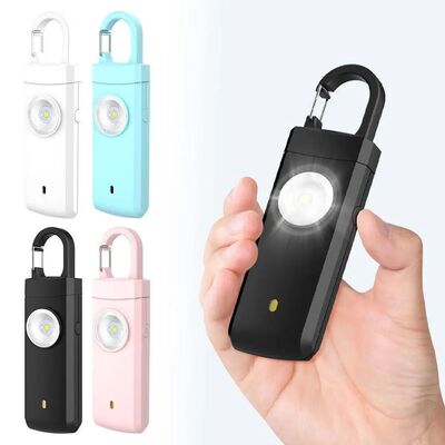 ABS Personal Alarm Safety Keychain Portable Panic Security E