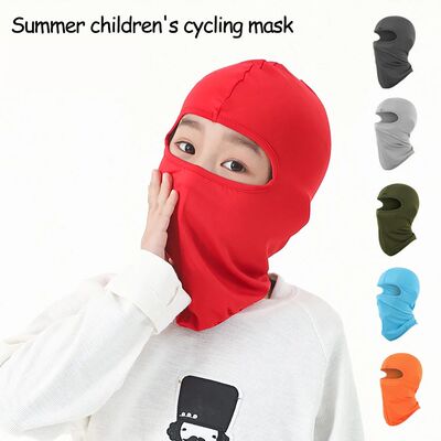 Children's Face Mask Spring Summer Cycling Balaclava Hat Bre