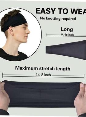 Moisture Wicking Workout Headband Sweatband for Running Yoga