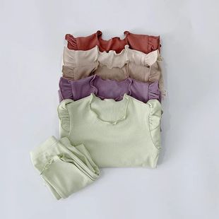 Spring Children Pajamas Kids Underwear Baby Girls Clothes Se