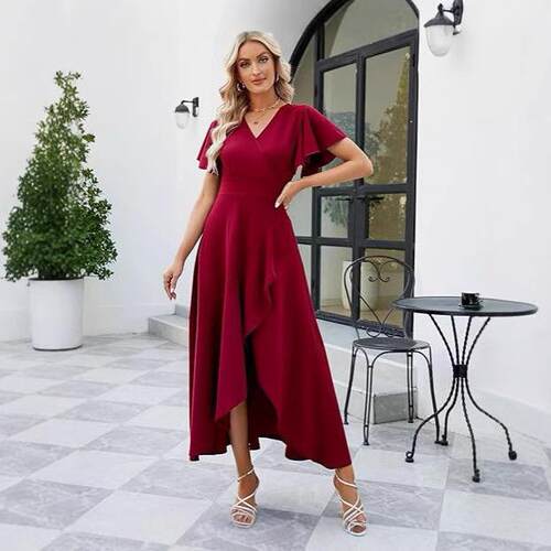 Ladies' long formal dress, cocktail evening dress,